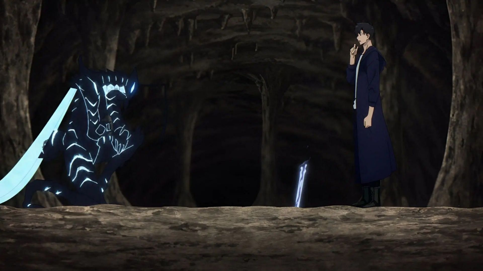 Beru and Sung Jinwoo (Image via A-1 Pictures)